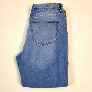 No Boundries Regular Fit Women's 15 Blue Medium Wash 5-Pocket Distressed Jeans